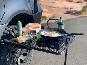 Aluminum Camping Tire Table - Medium