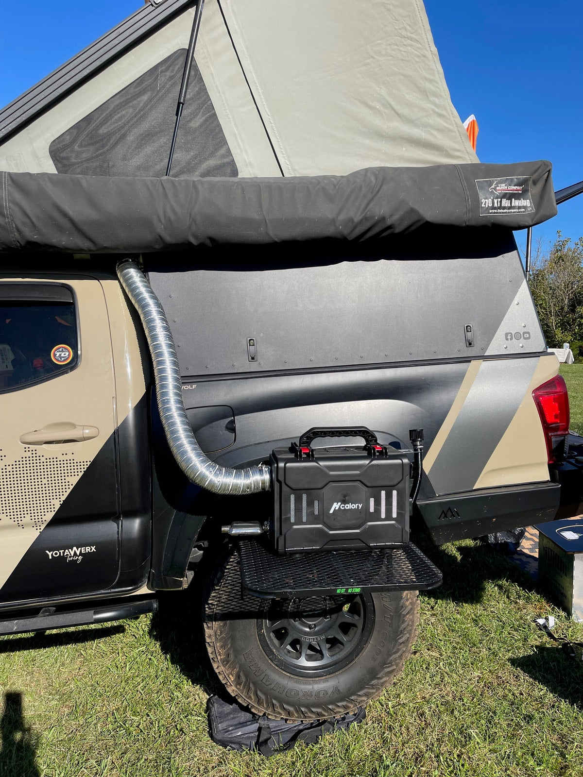 Aluminum Camping Tire Table - Small