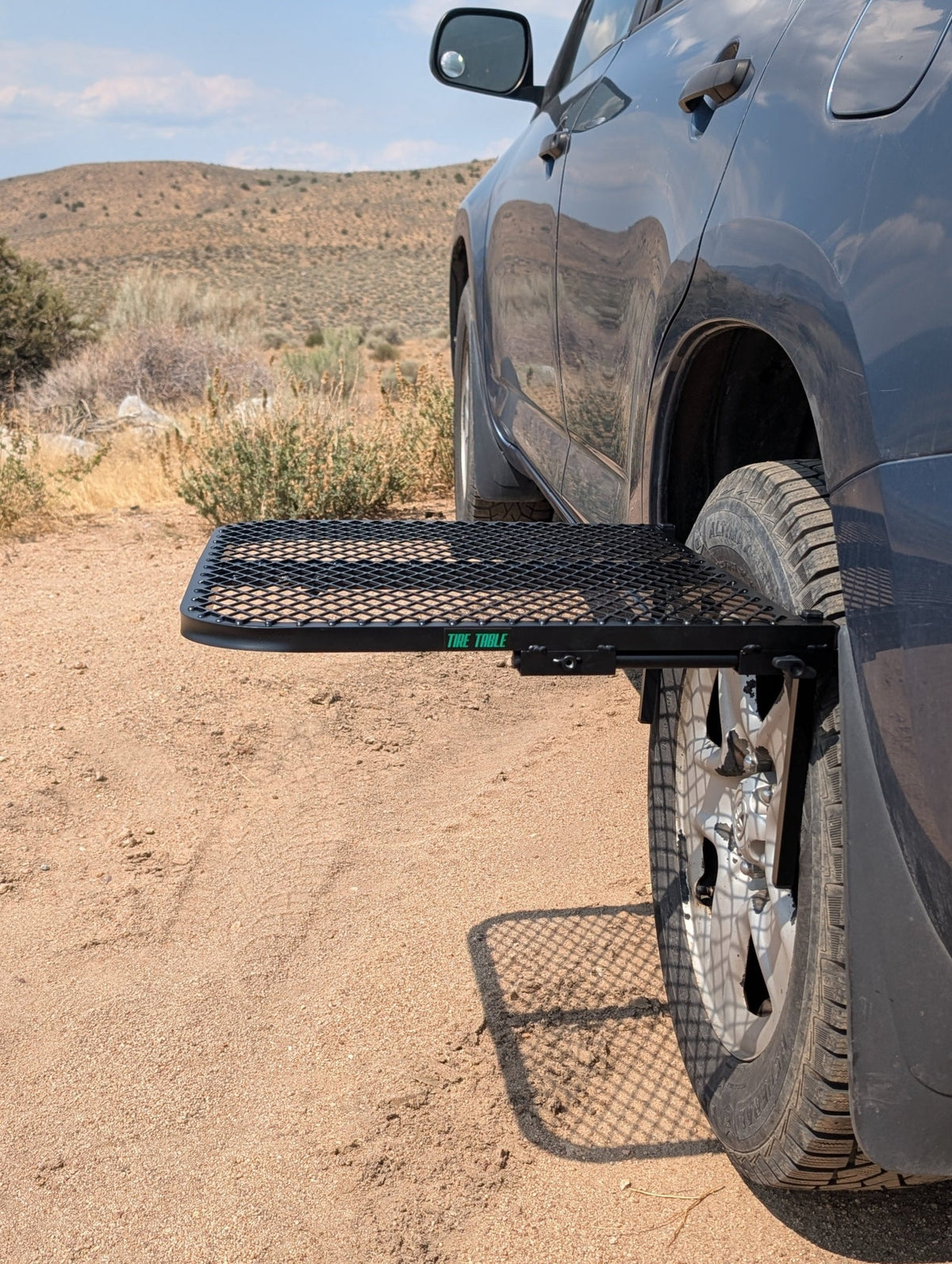 Aluminum Camping Tire Table - Small